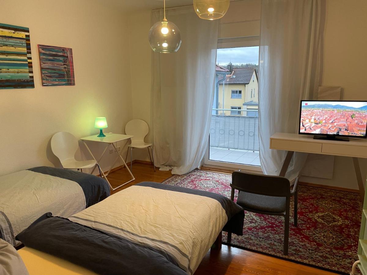 Altstadt Naehe 7 Min Fussweg Ueber Alte Maibruecke Zu Pension Mit Balkon & Garten, Ideal For Long Stay, Relocation Оксенфурт Екстер'єр фото